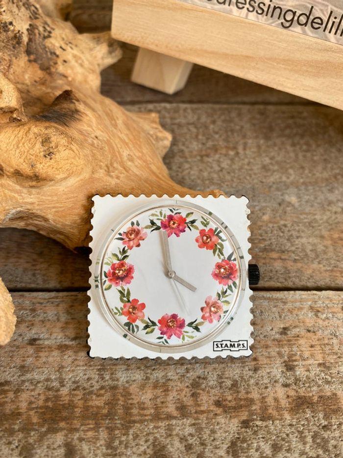 Cadran STAMPS fleurs - photo numéro 1