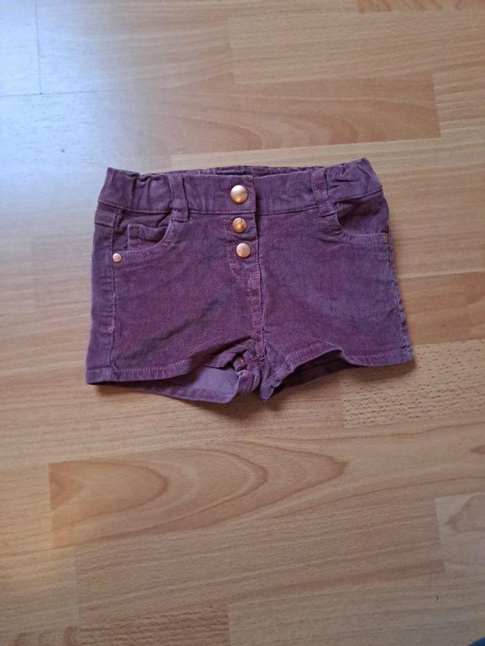 Short en velour Kiabi 3 ans - photo numéro 1