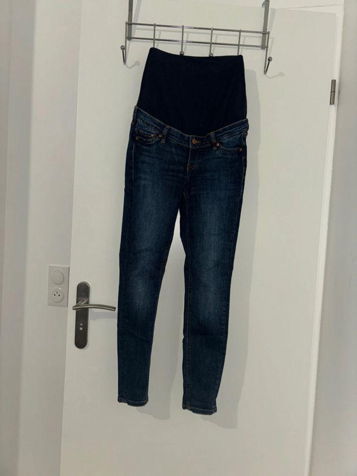 Pantalon maternité H&M taille S skinny - photo numéro 1