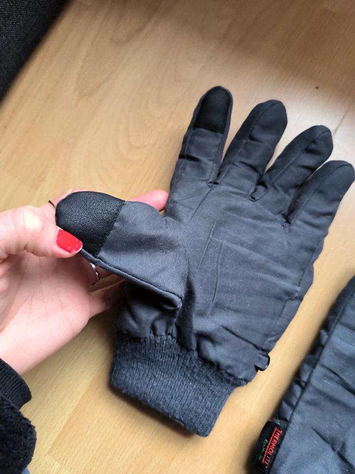 Gants hiver gris - photo numéro 6