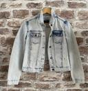 Veste en kean's délavé ZARA L