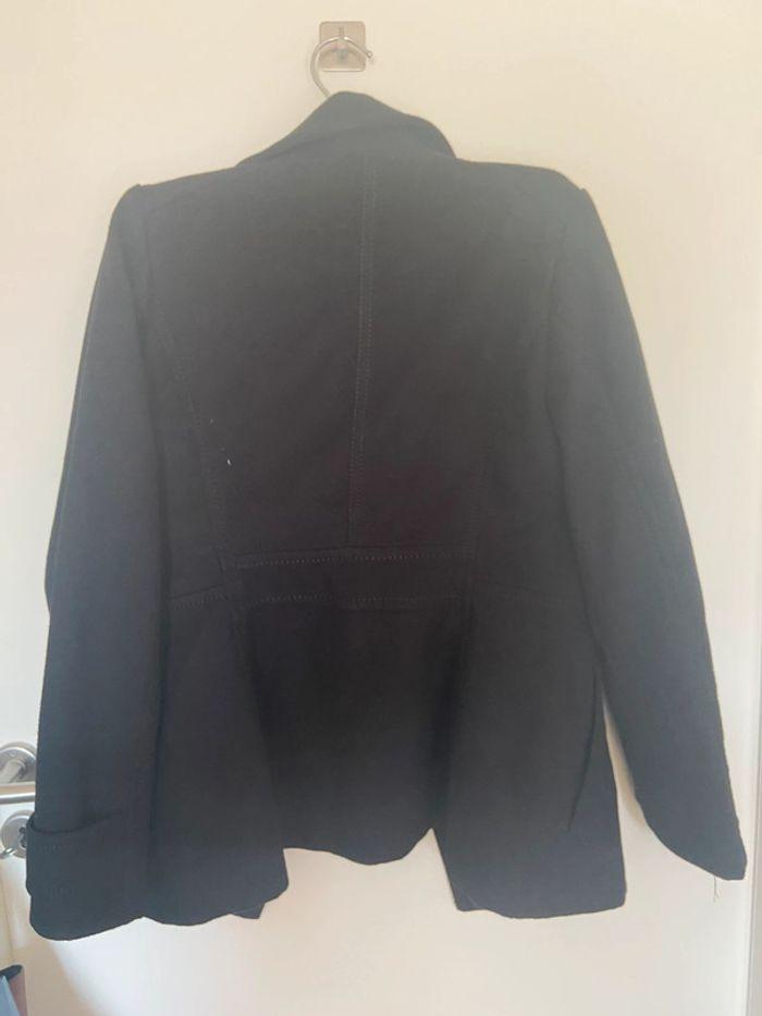 Manteau femme court noir taille 36 H&M - photo numéro 2