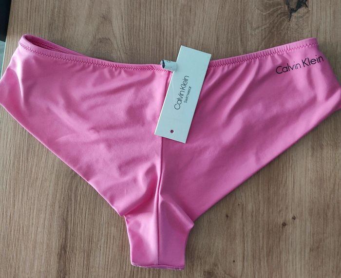 Bas de maillot de bain Calvin Klein rose - photo numéro 4