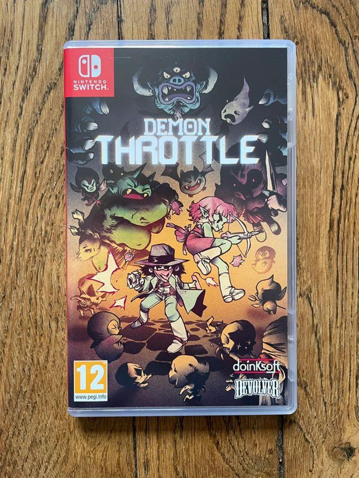 Demon Throttle Jeu Nintendo Switch NEUF - photo numéro 1