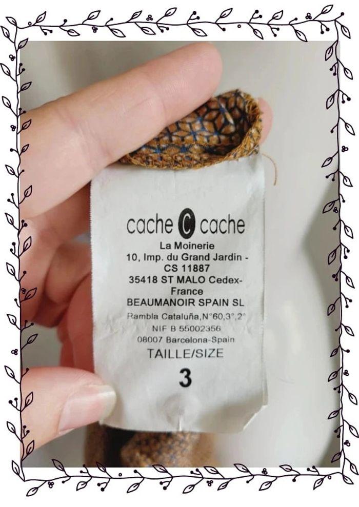 Jolie blouse Cache-Cache Taille 3 (38/40) - photo numéro 5