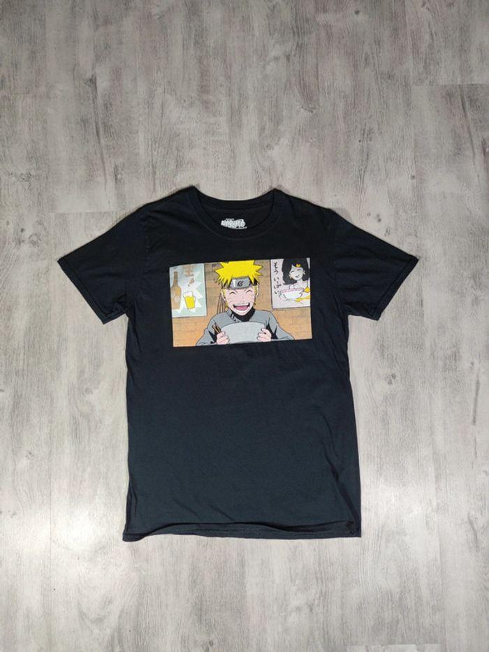 T-shirt Naruto Licence Naruto Shippuden Vintage Noir Taille M Homme - photo numéro 1