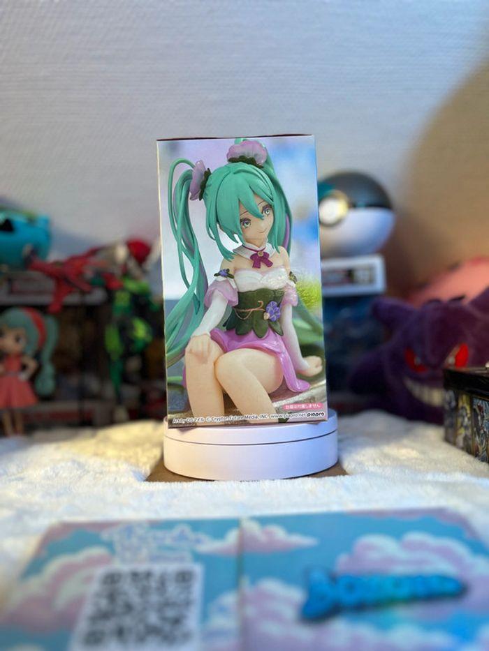 Figurine Noodle Stopper Hatsune Miku Flower Fairy Asagao Pink - photo numéro 2