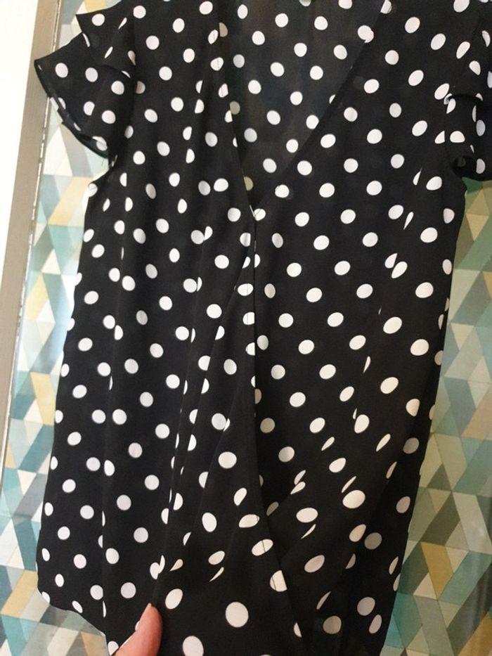 Blouse a pois fluide - photo numéro 4