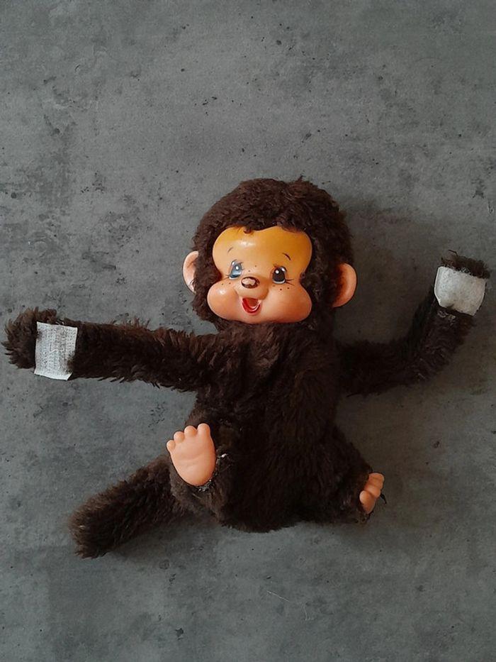 Peluche vintage Kiki - Monchhichi à scratch - photo numéro 1