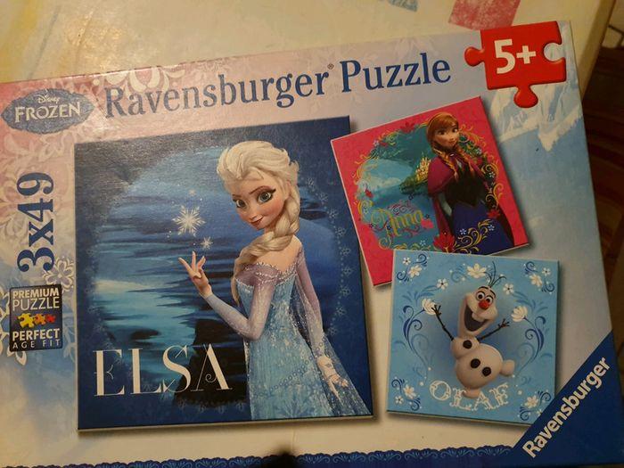 Lots de 3 puzzles Reine des Neiges - photo numéro 4