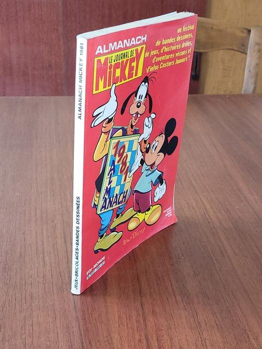 Le journal de Mickey Almanach 1981 - vintage - photo numéro 1