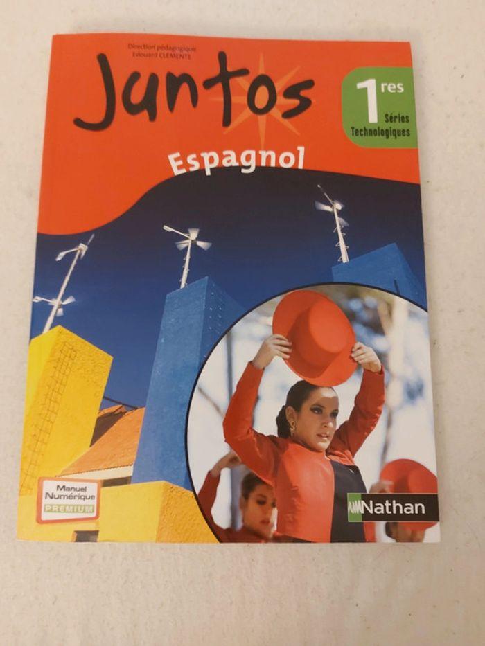 Livre scolaire juntos espagnol 1ere technologique - photo numéro 1