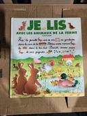 Livre je lis avec les animaux de la ferme