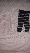 Lot de 3 leggings