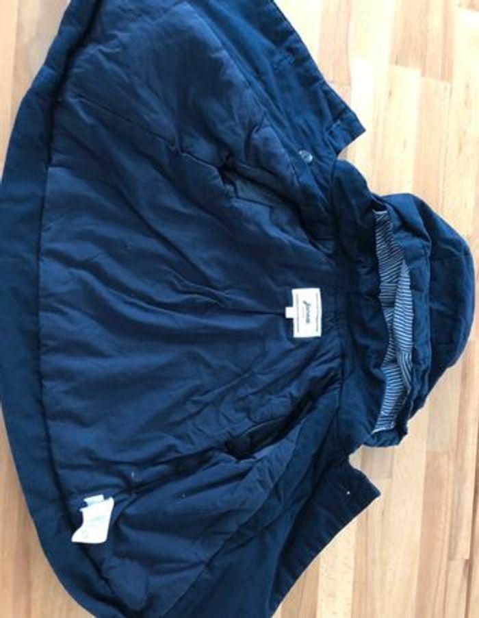 Manteau épais marine fille 12 mois jacadi  Très bon état - photo numéro 4