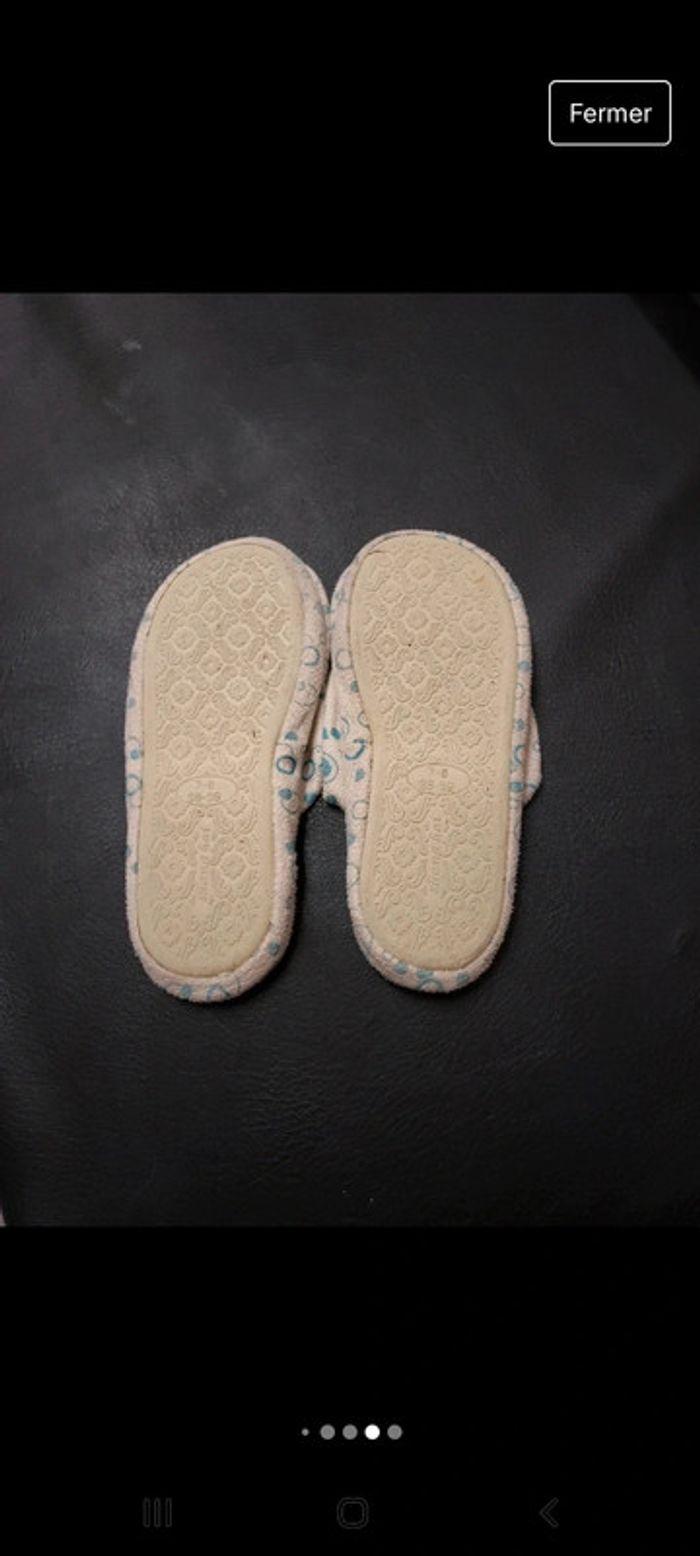 Lot de 2 paires de chaussons femme 38 - photo numéro 3