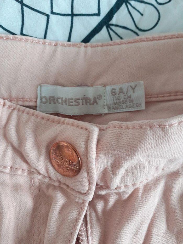 Pantalon rose orchestra 6 ans réglable à la taille - photo numéro 2