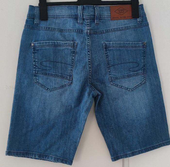 Short en jean Ozark marque Lee Cooper taille 41 pour homme - photo numéro 2