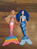 Lot de 2 barbies dreamtopia sirène