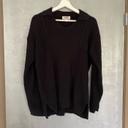 Pull en mailles noir taille M