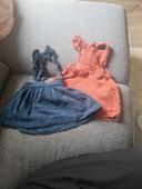 Lot robe et jupe 9M