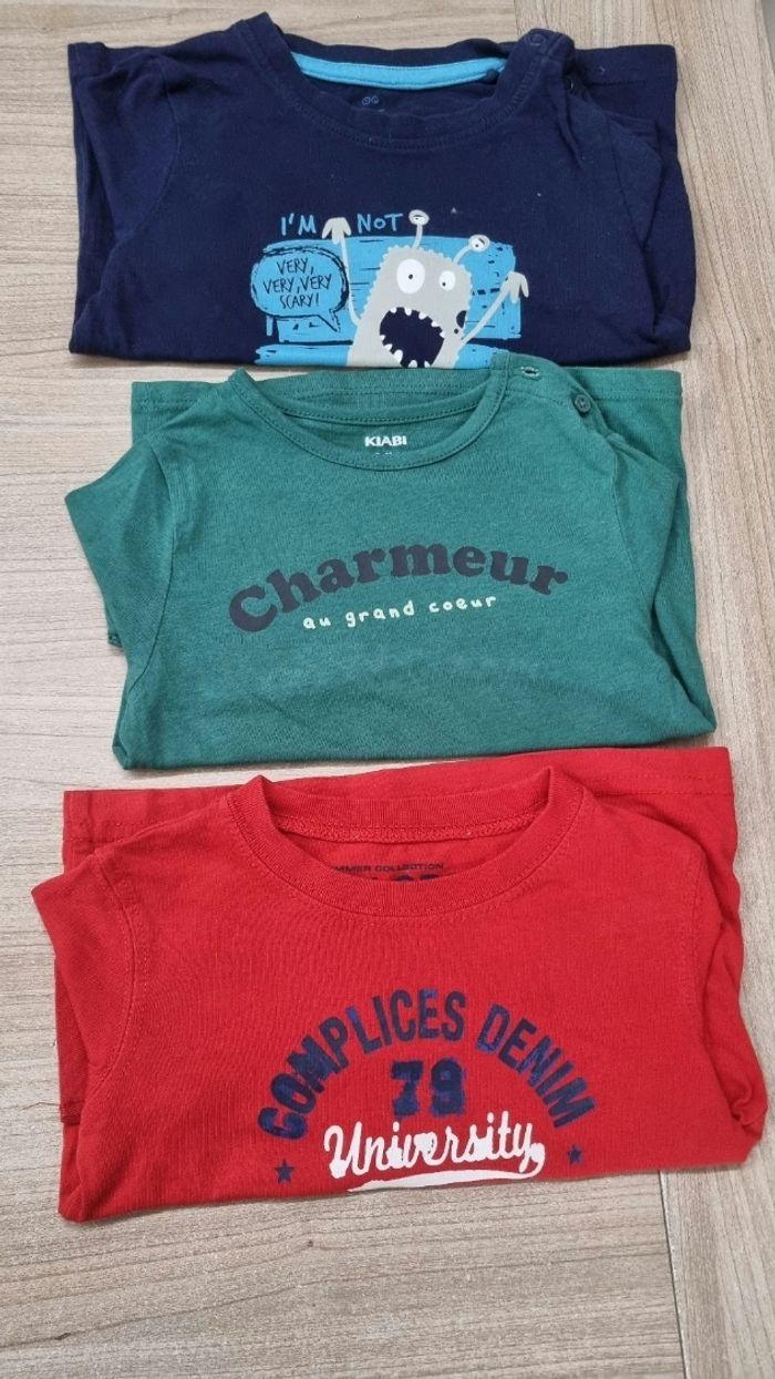 Lot t-shirt 24mois - photo numéro 1