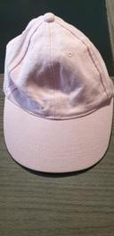 Casquette rose 2/4 ans