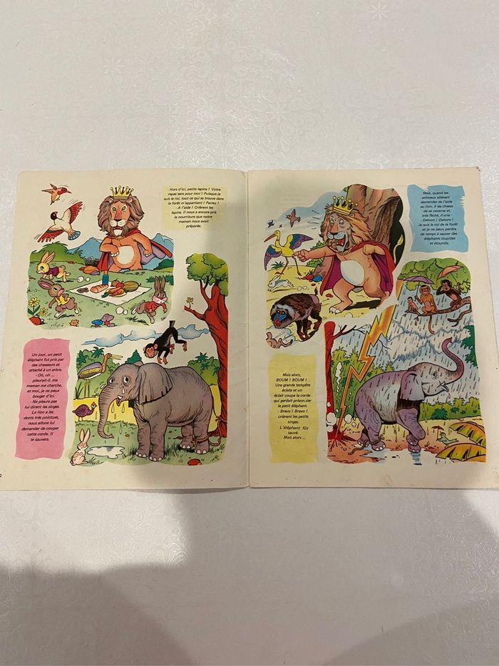 Livre BD vintage entre amis 15 le roi de la forêt 1970 - photo numéro 3