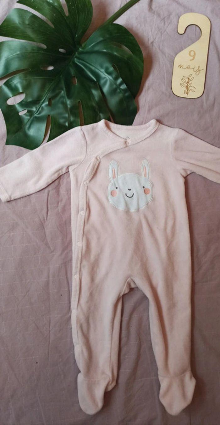 Pyjama lapin rose Tex Baby - photo numéro 1