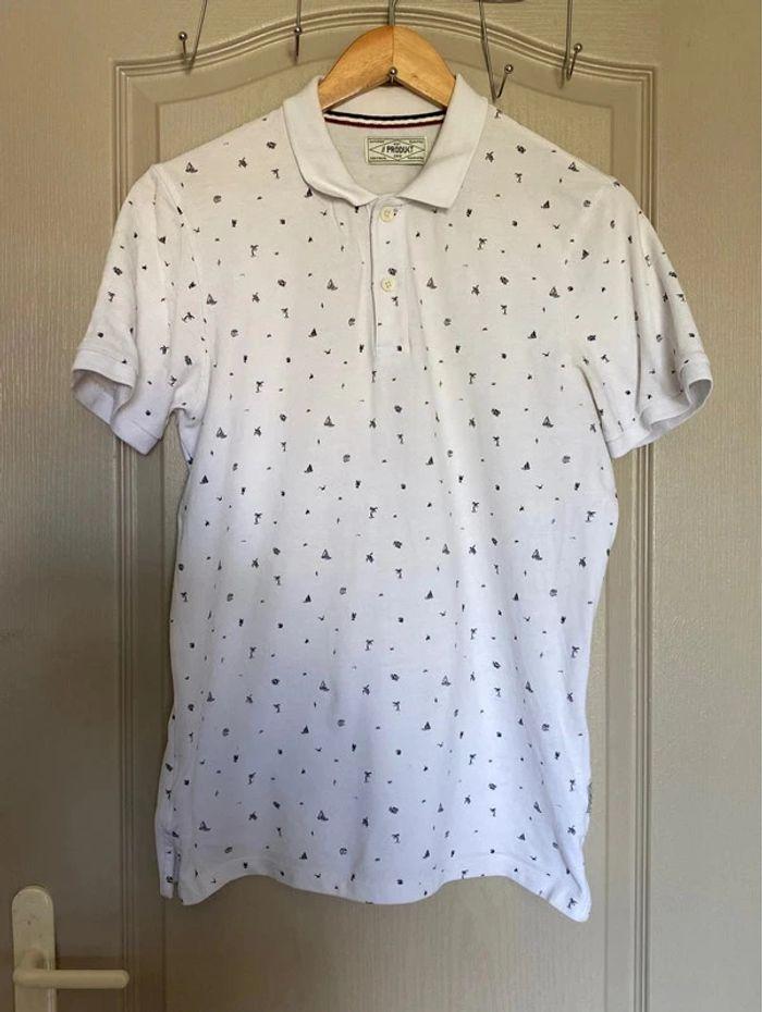 Polo Homme blanc Taille M - photo numéro 1