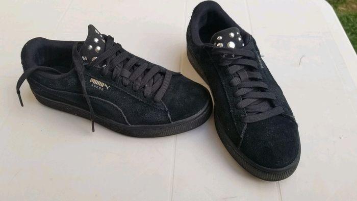 Basket PUMA noir à strass - photo numéro 1