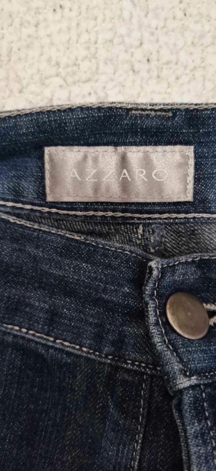 Jean homme coupe droite -poche zippé, AZZARO taille 42 - photo numéro 4