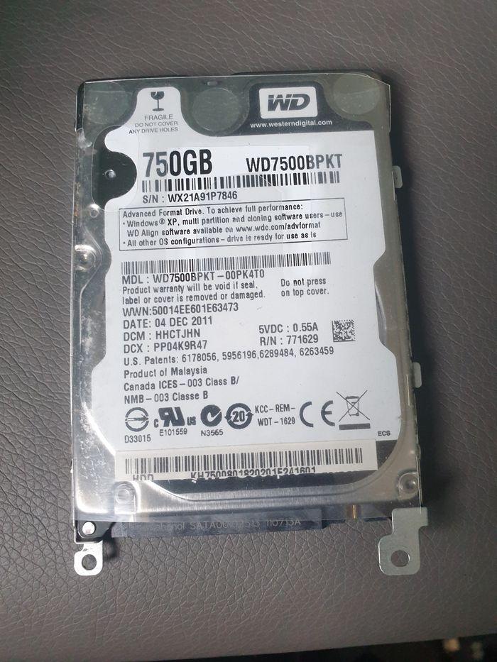 Sata 750 gb