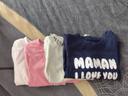 Lot 4 tee shirts manches longues