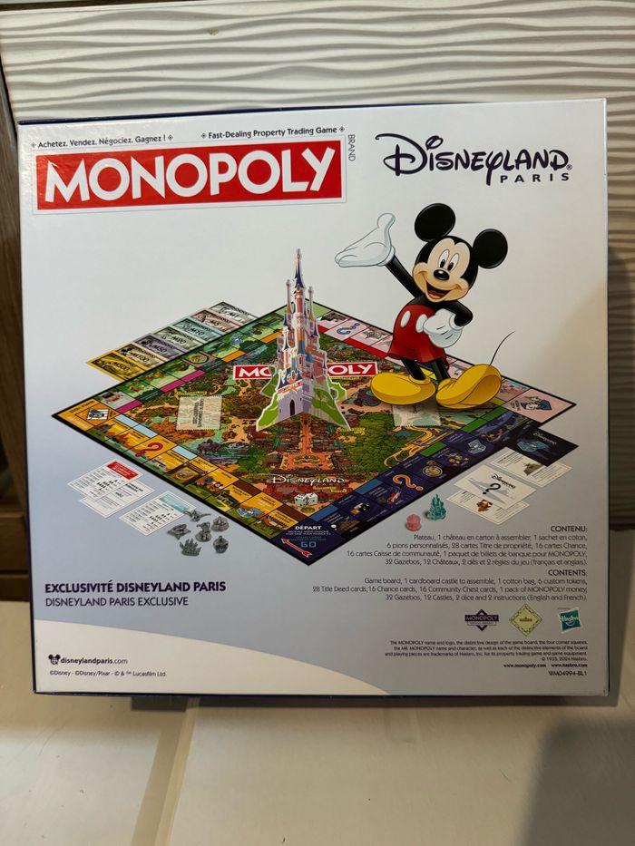 Monopoly Disneyland Paris exclusivité Disney - photo numéro 2