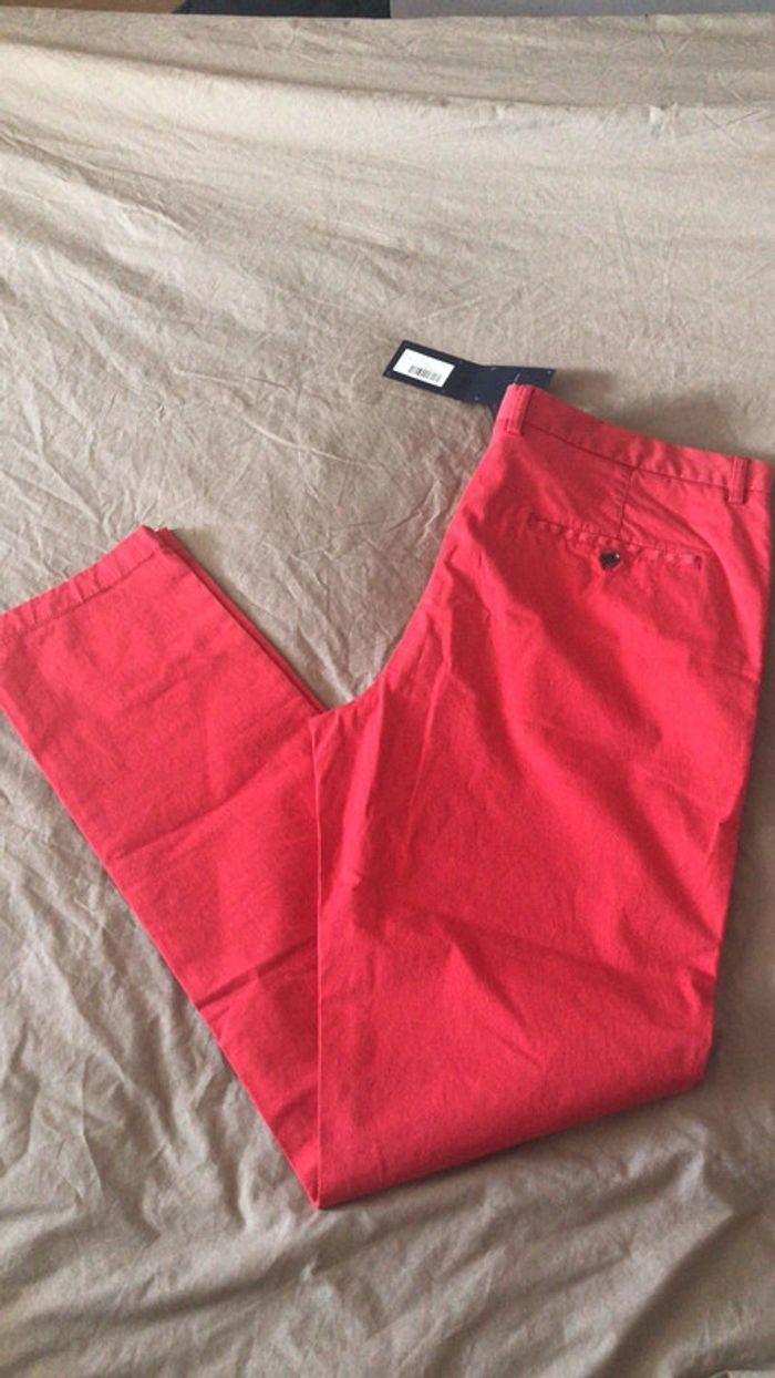 Pantalon rouge gant neuf - photo numéro 8