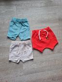 Lot de short