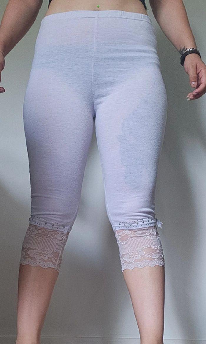 Leggings blanc