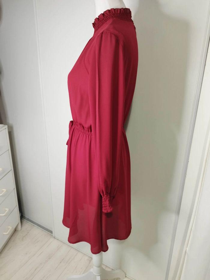 Robe fine printemps été et soirée  bordeaux  femme taille 40 , L 💗 - photo numéro 13