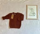 Pull Next Baby marron taille 6-9 mois / 73 cm