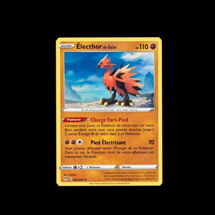 Électhor De Galar Holographique 082/203 Evolution Celeste