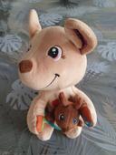 Lot de 2 peluches interactives