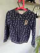 Blouson fleuri vertbaudet 8 ans