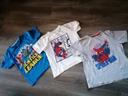 Lot T shirt 8 ans super heros