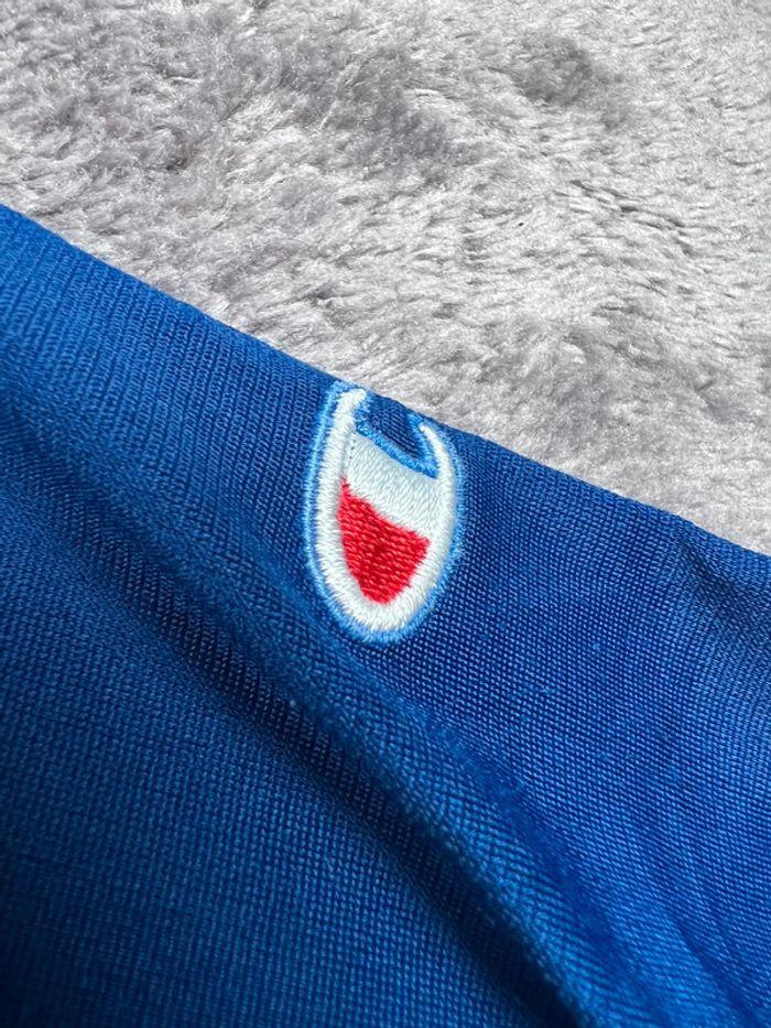 👕 Veste de Sport Champion Vintage 00’s logo brodé Bleu Marine Taille XXL 👕 - photo numéro 8