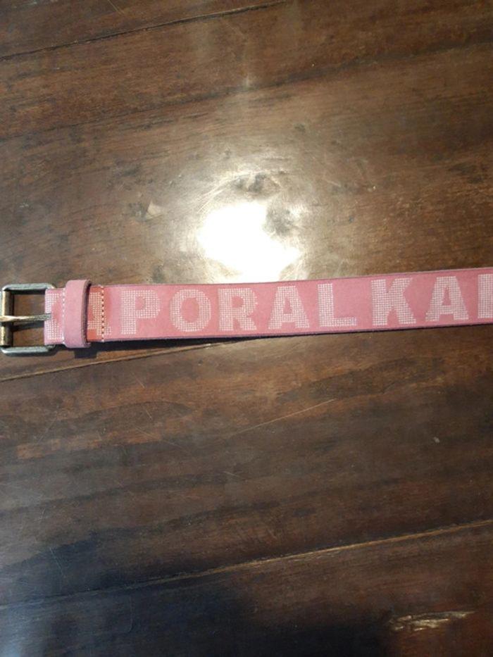 Ceinture femme rose Kaporal cuir - photo numéro 9