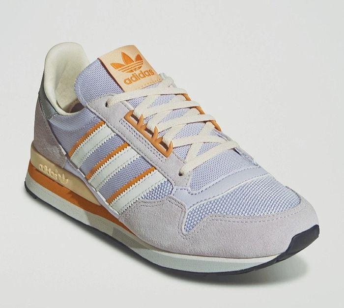 Baskets Adidas violettes et orange - photo numéro 9