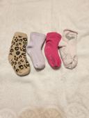 Lot 4 paires de chaussettes 17-18 filles