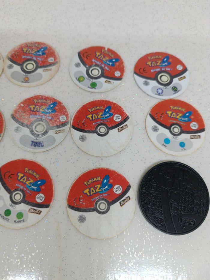 Pog pokémon Taz 50 51 tazo 66 2 80 36 13 83 67 caps Sacha minidrago leuphorie Salamèche soporifik - photo numéro 9