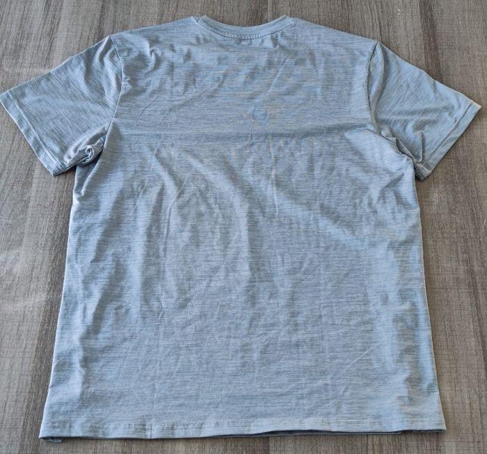 T-shirt gris Puma pour homme taille L - photo numéro 4